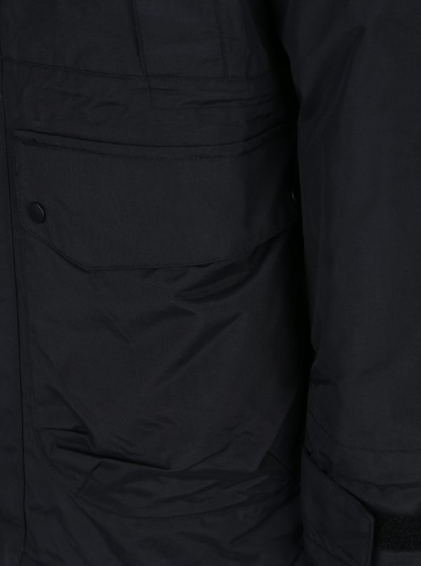 Čierna pánska nepremokavá zimná bunda NUGGET Enforcer