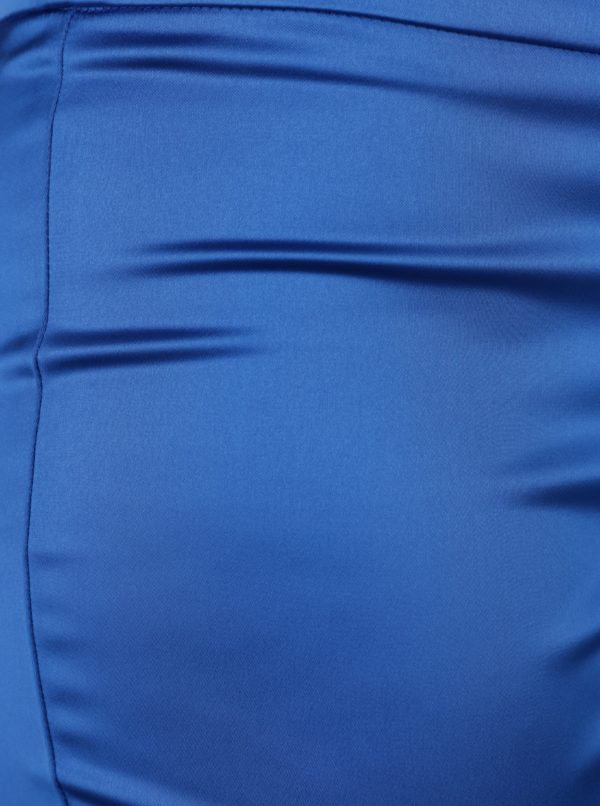 Modré skrátené nohavice Alexandra Ghiorghie Princess