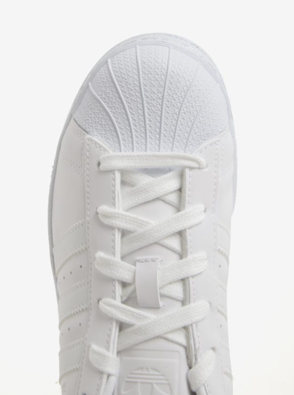 Biele dámske tenisky adidas Originals Superstar