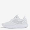 Biele dámske tenisky na platforme Nike Lunarsolo