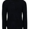 Modro-čierny sveter z merino vlny Live Sweaters Hikuri