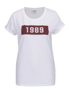 Biele dámske tričko s potlačou ZOOT Original 1989