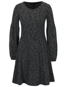 Sivé melírované svetrové šaty Dorothy Perkins