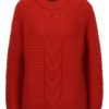 Červený sveter Selected Femme Ayda