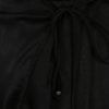 Čierne zavinovacie šaty s volánmi VERO MODA Henna