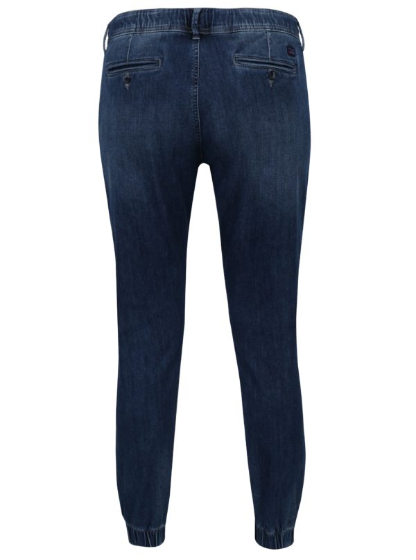 Modré dámske rifľové jogger nohavice Pepe Jeans Cosie