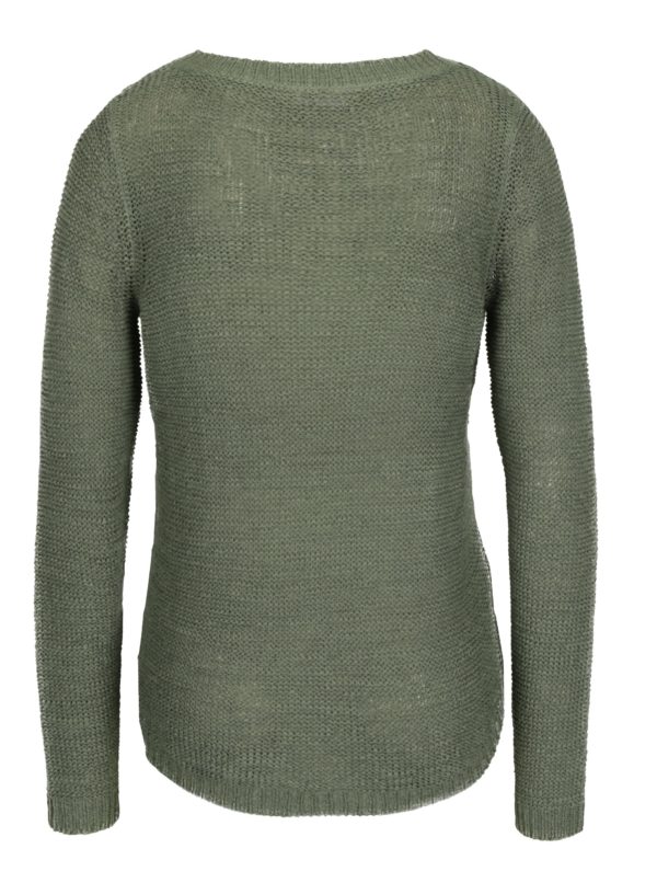Zelený pletený sveter ONLY Geena
