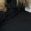 Tmavomodrá prešívaná zimná bunda s opaskom Apricot