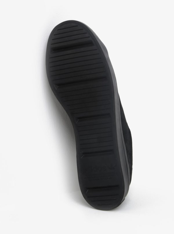 Čierne pánske semišové tenisky adidas Originals Courtvantage