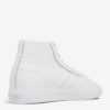 Biele pánske kožené členkové tenisky adidas Originals Matchcourt High