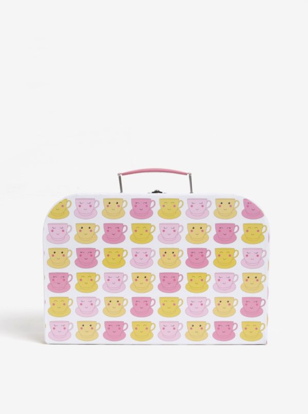 Ružová detská čajová súprava v kufríku Sass & Belle