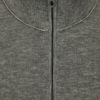 Svetlosivý pánsky melírovaný sveter so zipsom s.Oliver