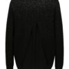 Čierny dámsky trblietavý sveter s.Oliver