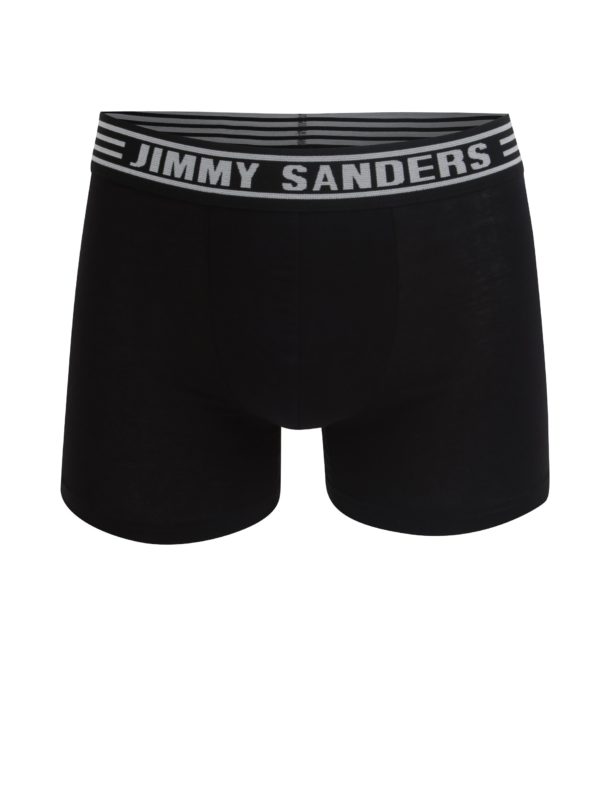 Sada troch boxeriek v čiernej, sivej a bielej farbe Jimmy Sanders