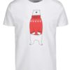 Biele detské tričko ZOOT Kids Ľadový medveď