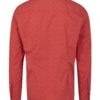 Červená pánska vzorovaná slim fit košeľa s.Oliver