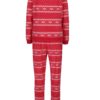 Krémovo–červené pyžamo s vianočným motívom Dorothy Perkins