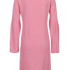 Ružové šaty s rozšíreným rukávom Jacqueline de Yong Stardust