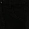 Čierna dievčenská rifľová sukňa s trakmi name it Biclik