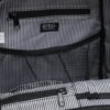 Tmavosivý unusex vodovzdorný batoh s koženými detailmi PKG