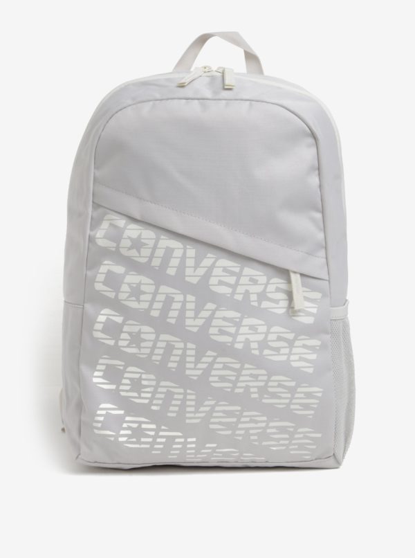 Krémový batoh s potlačou Converse Speed 20 l