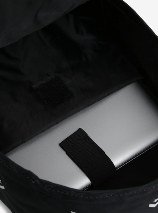 Čierny batoh s potlačou Converse EDC Poly 19 l