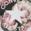 Krémové dámske tričko s potlačou Converse Floral 