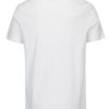 Biele slim fit basic tričko Farah Denny