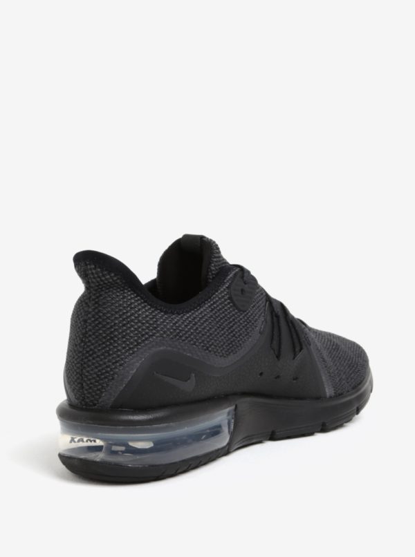 Čierne pánske tenisky Nike Air Max Sequent 3 Running Shoe