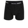 Súprava troch boxeriek v čiernej farbe Jack & Jones Classic