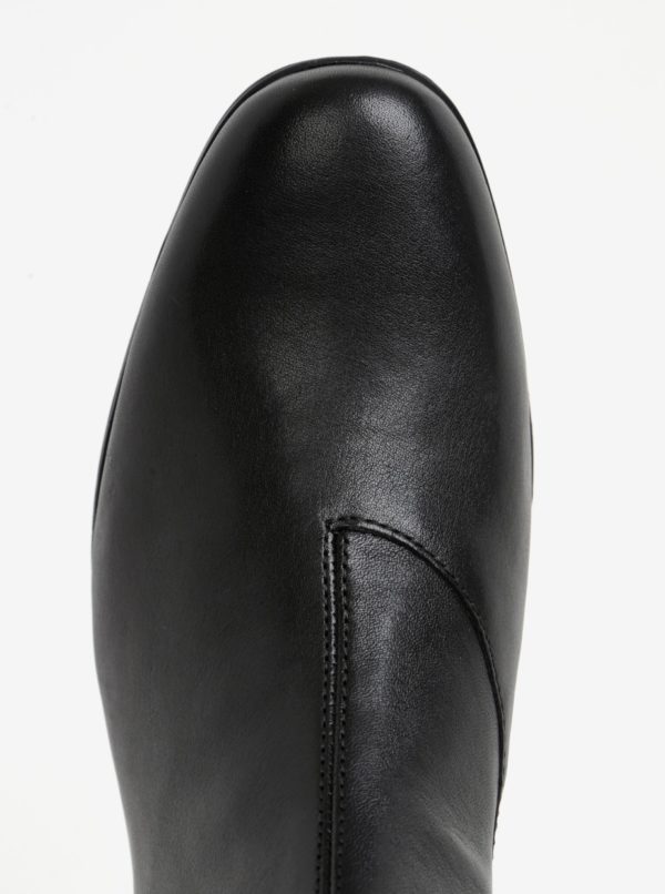 Čierne dámske kožené chelsea topánky Vagabond Marilyn