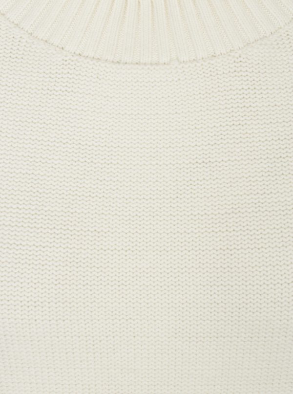 Krémový sveter Selected Femme Margarite