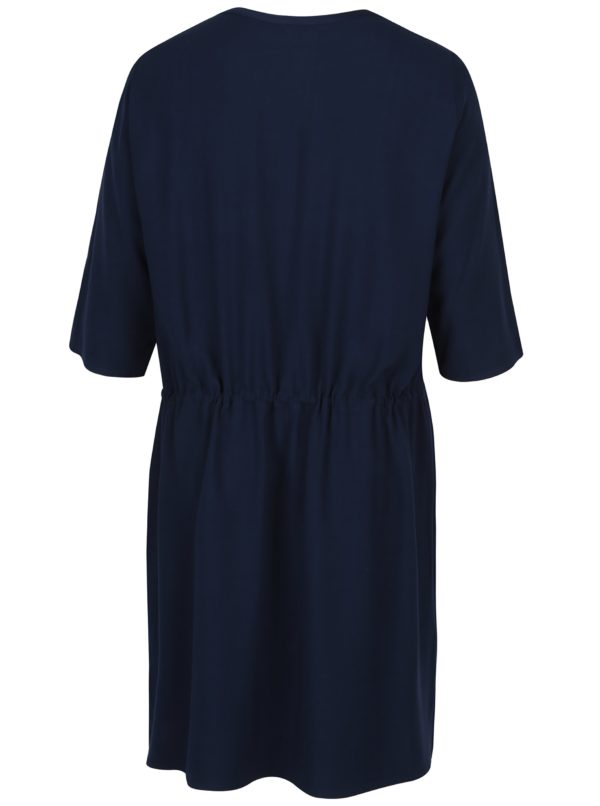 Modré košeľové šaty Ulla Popken