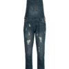 Tmavomodré rifľové nohavice na traky Jacqueline de Yong Mace