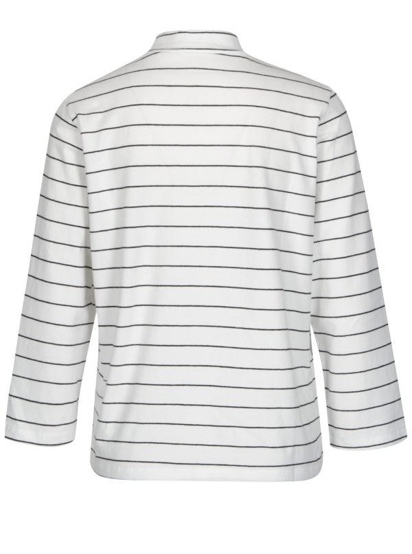 Čierno-biele pruhované tričko Jacqueline de Yong Gana