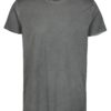 Sivé tričko s potlačou na chrbte Shine Original