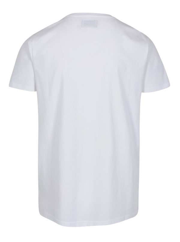 Biele tričko s potlačou Shine Original Rebel