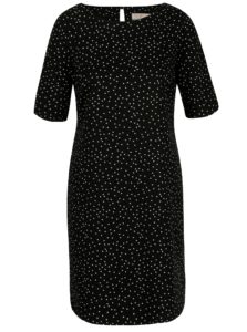 Čierne bodkované šaty Billie & Blossom