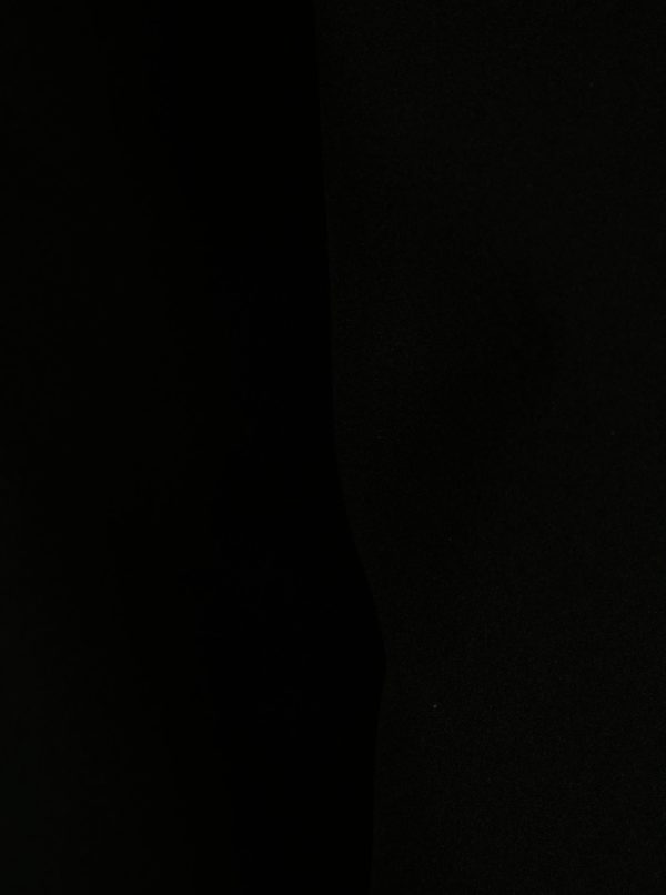Čierne krátke sako so vzorovanou podšívkou ONLY Carolina