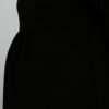 Čierne tehotenské šaty s volánmi Dorothy Perkins Maternity