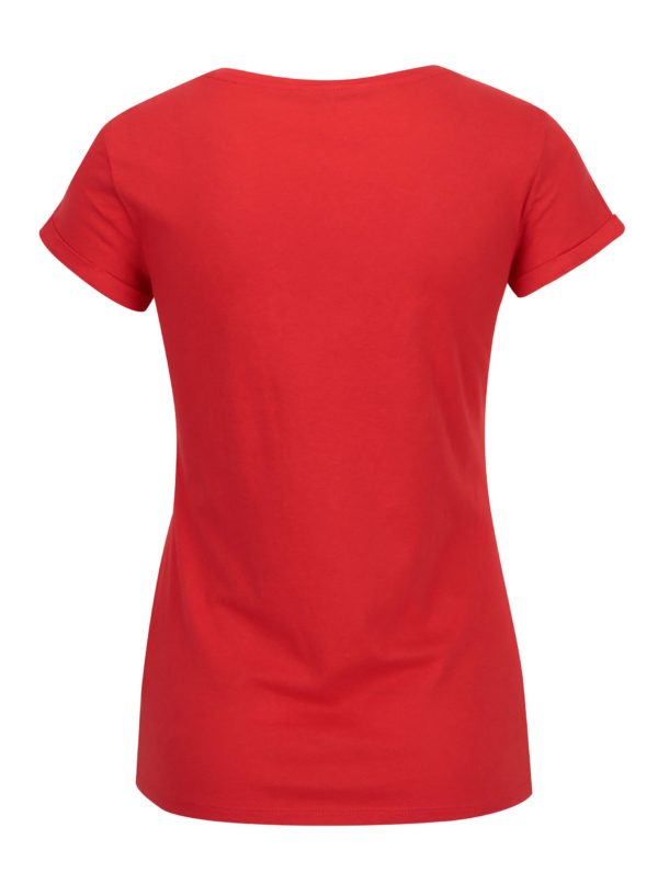 Červené tričko s potlačou TALLY WEiJL