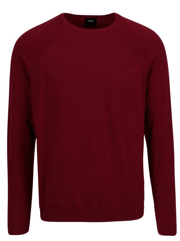 Červený sveter Burton Menswear London