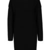 Čierne svetrové šaty Jacqueline de Yong Tint