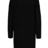Čierne svetrové šaty Jacqueline de Yong Tint
