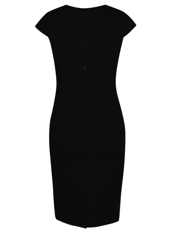 Čierne šaty s výšivkami Desigual Eugenia