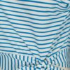 Modro–biele pruhované tričko s uzlom Miss Selfridge