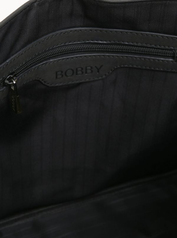 Čierna taška cez rameno Bobby Black