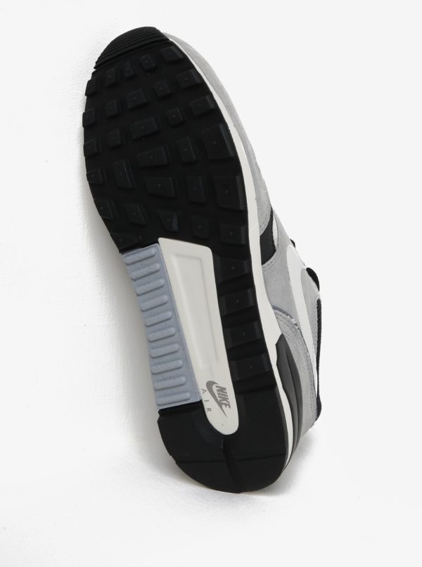 Čierno-sivé pánske tenisky so semišovými detailmi Nike Air Odyssey