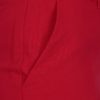 Červené skrátené nohavice s rozparkami Dorothy Perkins