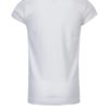 Biele dievčenské tričko s krátkym rukávom 5.10.15.